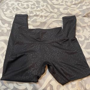 Buffbunny Black Leopard Rebel Leggings